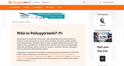 Desktop Screenshot of polkupyoraily.net